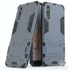 Image de Coque rigide anti choc pour Huawei P20 + film ecran - BLEU FONCE