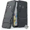 Image de Housse Etui Coque Rigide Anti Choc Pour Huawei P20 Lite + Film Ecran - Noir