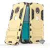 Image de Housse Etui Coque Rigide Anti Choc Pour Motorola Moto G6 + Film Ecran - Or