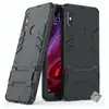 Image de Housse Etui Coque Rigide Anti Choc Pour Xiaomi Redmi Note 5 + Film Ecran - Noir
