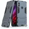 Image de Housse Etui Coque Rigide Anti Choc Pour Xiaomi Redmi Note 5 + Verre Trempe - Bleu Fonce