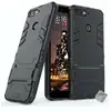 Image de Housse Etui Coque Rigide Anti Choc Pour Huawei Y6 (2018) + Film Ecran - Noir