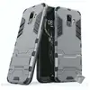 Image de Housse Etui Coque Rigide Anti Choc Pour Samsung A6+ Plus (2018) + Film Ecran - Gris