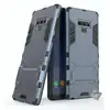 Image de Housse Etui Coque Rigide Anti Choc Pour Samsung Galaxy Note 9 + Verre Trempe - Bleu Fonce