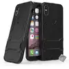 Image de Housse Etui Coque Rigide Anti Choc Pour Apple Iphone Xs + Film Ecran - Noir
