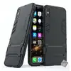 Image de Housse Etui Coque Rigide Anti Choc Pour Apple Iphone Xs Max + Film Ecran - Noir