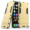 Image de Housse Etui Coque Rigide Anti Choc Pour Apple Iphone Xs Max + Verre Trempe - Or