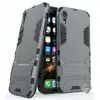 Image de Housse Etui Coque Rigide Anti Choc Pour Apple Iphone Xr + Film Ecran - Gris