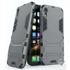 Image de Coque rigide anti choc pour Apple iPhone XR + film ecran - GRIS