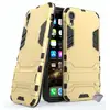 Image de Housse Etui Coque Rigide Anti Choc Pour Apple Iphone Xr + Verre Trempe - Or