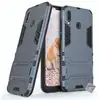 Image de Housse Etui Coque Rigide Anti Choc Pour Huawei Honor Play + Verre Trempe - Bleu Fonce