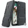 Image de Housse Etui Coque Rigide Anti Choc Pour Xiaomi Mi A2 Lite + Verre Trempe - Noir