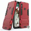 Image de Housse Etui Coque Rigide Anti Choc Pour Xiaomi Mi A2 Lite + Verre Trempe - Rouge