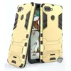 Image de Coque rigide anti choc pour Xiaomi Redmi 6A + verre trempe - OR