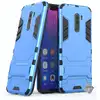 Image de Housse Etui Coque Rigide Anti Choc Pour Xiaomi Pocophone F1 + Film Ecran - Bleu Clair