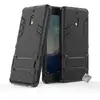 Image de Housse Etui Coque Rigide Anti Choc Pour Nokia 2.1 (2018) + Verre Trempe - Noir