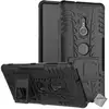 Image de Housse Etui Coque Rigide Anti Choc Pour Sony Xperia Xz3 + Film Ecran - Noir