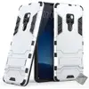 Image de Housse Etui Coque Rigide Anti Choc Pour Huawei Mate 20 + Film Ecran - Argent