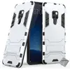 Image de Housse Etui Coque Rigide Anti Choc Pour Huawei Mate 20 + Verre Trempe - Argent