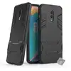 Image de Housse Etui Coque Rigide Anti Choc Pour Oneplus 6t + Verre Trempe - Noir