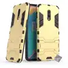 Image de Housse Etui Coque Rigide Anti Choc Pour Oneplus 6t + Verre Trempe - Or