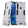 Image de Housse Etui Coque Rigide Anti Choc Pour Samsung Galaxy A9 (2018) + Verre Trempe - Argent