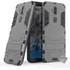 Image de Housse Etui Coque Rigide Anti Choc Pour Nokia 8.1 (2019) + Film Ecran - Gris