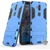 Image de Housse Etui Coque Rigide Anti Choc Pour Nokia 8.1 (2019) + Verre Trempe - Bleu Clair