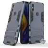 Image de Housse Etui Coque Rigide Anti Choc Pour Xiaomi Mi Mix 3 + Verre Trempe - Bleu Fonce