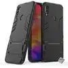 Image de Housse Etui Coque Rigide Anti Choc Pour Xiaomi Redmi Note 7 + Verre Trempe - Noir