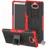 Image de Housse Etui Coque Rigide Anti Choc Pour Sony Xperia 10 + Film Ecran - Rouge