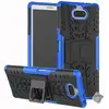 Image de Housse Etui Coque Rigide Anti Choc Pour Sony Xperia 10 + Verre Trempe - Bleu
