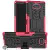 Image de Housse Etui Coque Rigide Anti Choc Pour Sony Xperia 10 Plus + Verre Trempe - Rose
