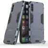 Image de Housse Etui Coque Rigide Anti Choc Pour Samsung Galaxy A50 + Film Ecran - Bleu Fonce
