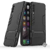 Image de Coque rigide anti choc pour Samsung Galaxy A50 + verre trempe - NOIR