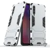Image de Coque rigide anti choc pour Xiaomi Mi 9 + verre trempe - ARGENT