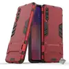 Image de Housse Etui Coque Rigide Anti Choc Pour Xiaomi Mi 9 + Verre Trempe - Rouge