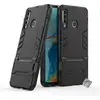 Image de Housse Etui Coque Rigide Anti Choc Pour Huawei P30 Lite + Verre Trempe - Noir