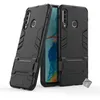 Image de Coque rigide anti choc pour Huawei P30 Lite + verre trempe - NOIR
