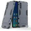 Image de Housse Etui Coque Rigide Anti Choc Pour Xiaomi Mi 9 Se + Verre Trempe - Bleu Fonce
