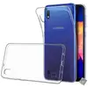 Image de Housse Etui Coque Silicone Gel Fine Samsung Galaxy A10 + Film Ecran Transparent Tpu