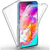 Image de Housse Etui Coque Gel 360 Integrale Samsung Galaxy A70 + Verre Trempe - Transparent