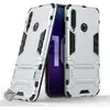 Image de Housse Etui Coque Rigide Anti Choc Pour Huawei Honor 20 Lite + Verre Trempe - Argent