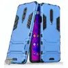 Image de Housse Etui Coque Rigide Anti Choc Pour Oneplus 7 Pro + Verre Trempe - Bleu Clair