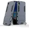 Image de Housse Etui Coque Rigide Anti Choc Pour Huawei Honor 8s + Verre Trempe - Bleu Fonce