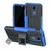 Image de Housse Etui Coque Rigide Anti Choc Pour Nokia 3.2 + Verre Trempe - Bleu