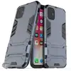 Image de Housse Etui Coque Rigide Anti Choc Pour Apple Iphone 11 + Film Ecran - Bleu Fonce