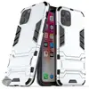 Image de Housse Etui Coque Rigide Anti Choc Pour Apple Iphone 11 Pro + Verre Trempe - Argent