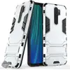 Image de Housse Etui Coque Rigide Anti Choc Pour Xiaomi Redmi Note 8 Pro + Film Ecran - Argent