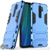 Image de Coque rigide anti choc pour Xiaomi Redmi Note 8 Pro + verre trempe - BLEU CLAIR